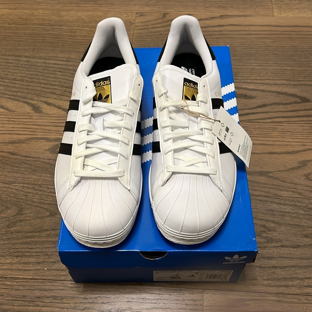 Men’s Adidas Superstar Spikeless Golf Shoes size 10.5